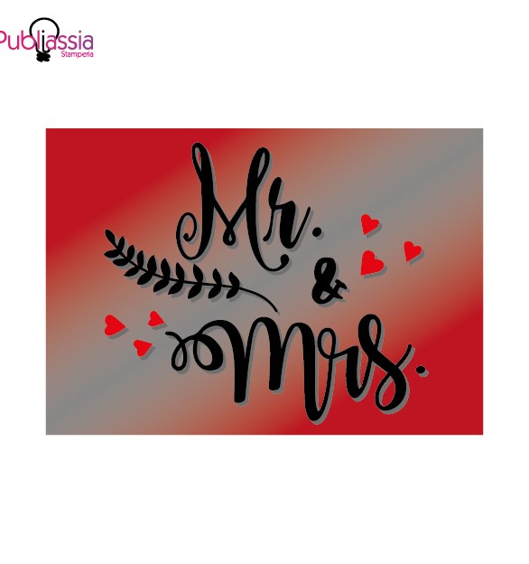 MR & MRS Tappeto - zerbino per interni