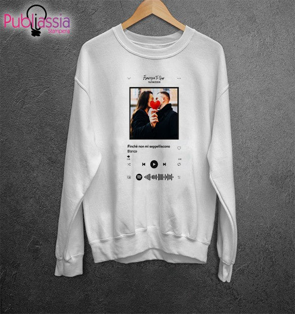 Spotify Codes - Unisex Felpa Personalizzata