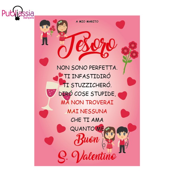 Tesoro - Plaid in pile personalizzato con foto