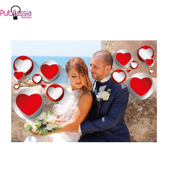 In Love - Plaid in pile personalizzato con foto