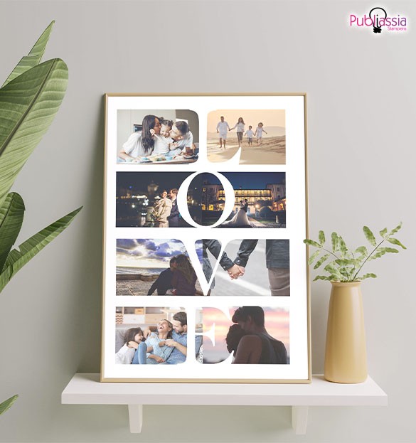 My Life - Tela pittorica personalizzata con foto