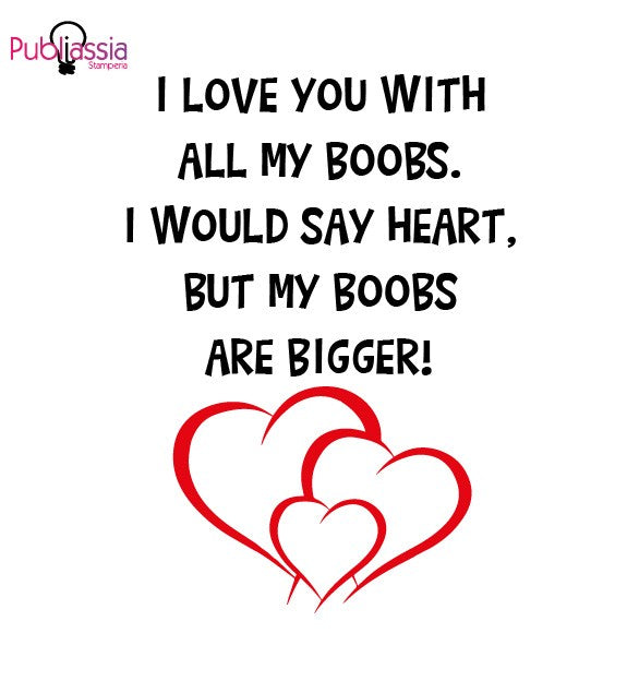 Dedica d'amore - Sacchetto - Idea Regalo San Valentino