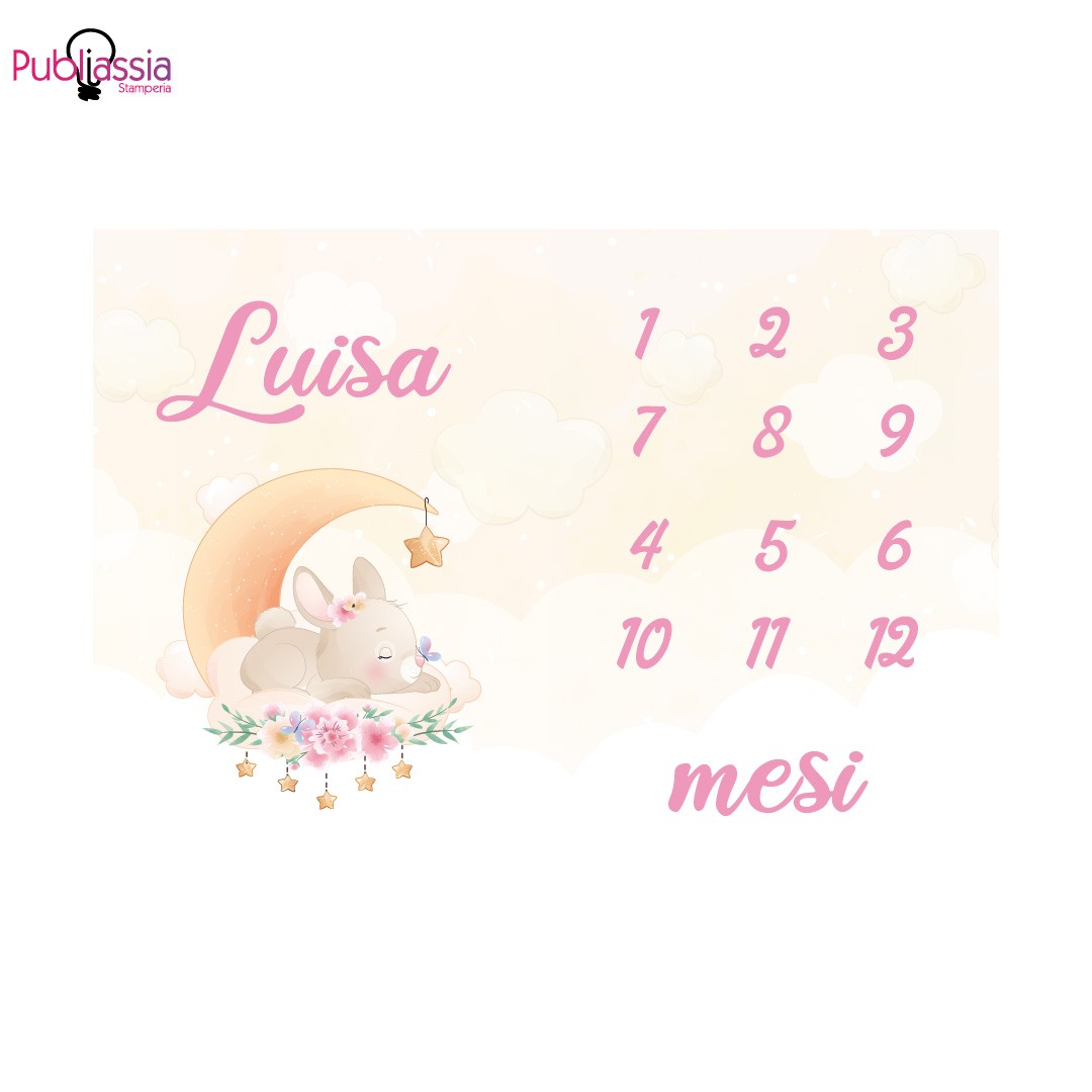 My life - Plaid in pile personalizzato con nome