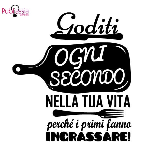 Love Food - quadretto in tela