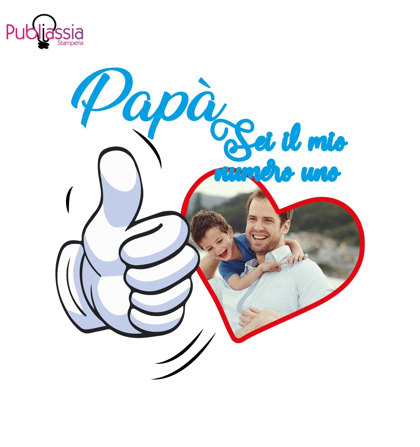 Papà sei il numero uno - Cuscino