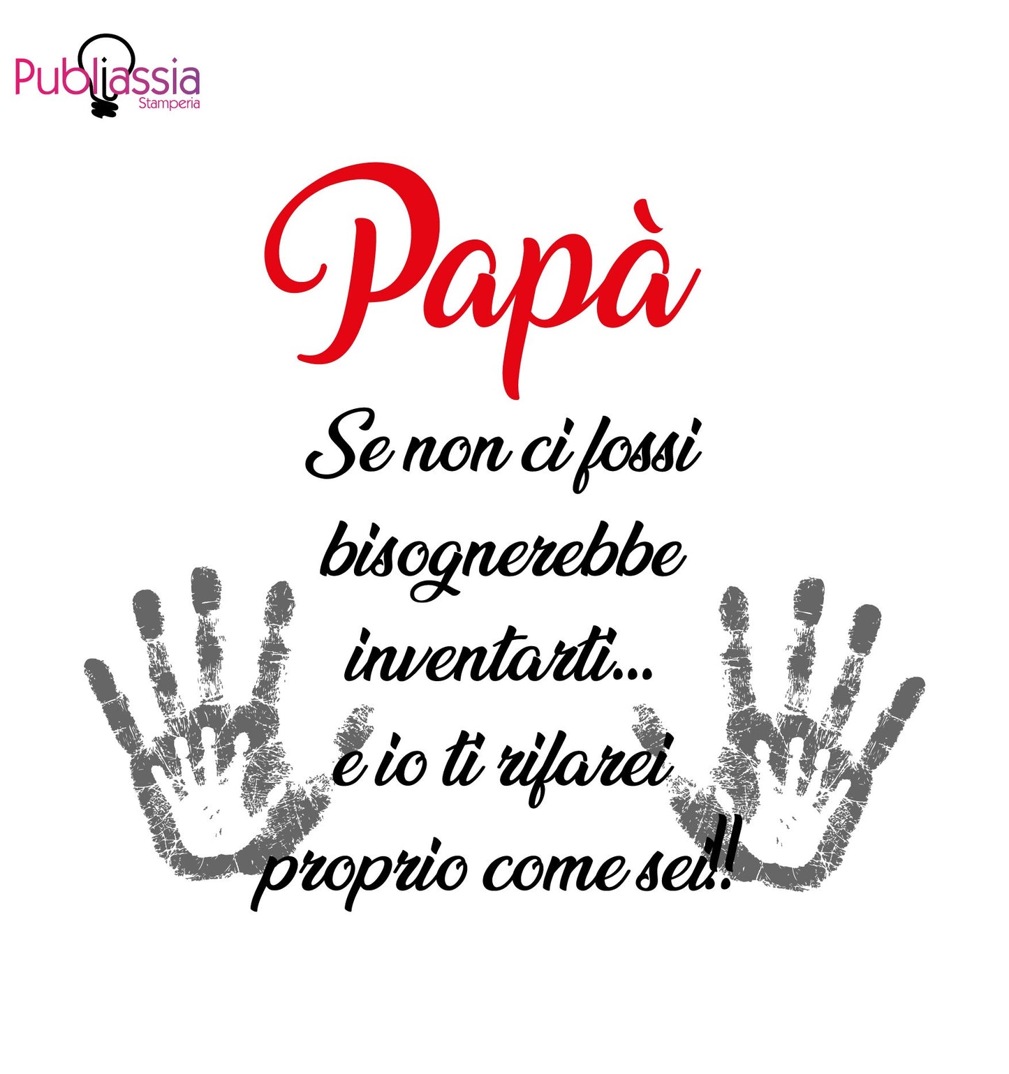 Papà sei speciale - Cuscino