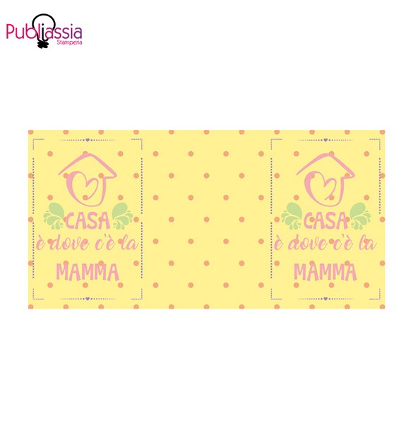 Casa è dove c'è la mamma - Tazza Mug Personalizzata - Festa della Mamma