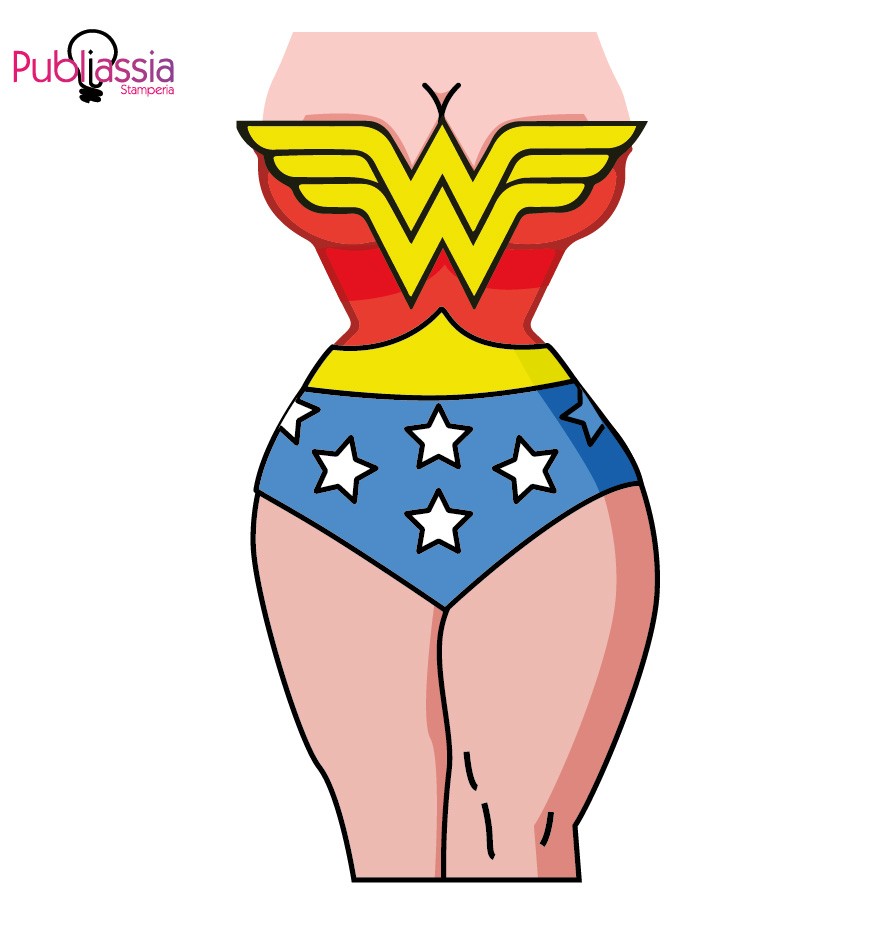 Wonder woman - Grembiule Personalizzato - idea regalo festa della mamma