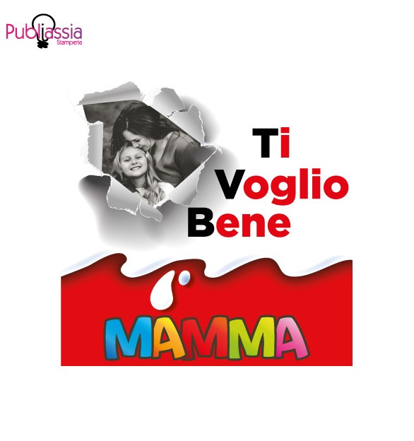 Ti voglio bene Mamma - Cuscino - idea regalo festa della mamma