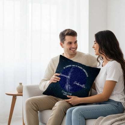 Cuscino Notte Stellata personalizzazione Fai da Te