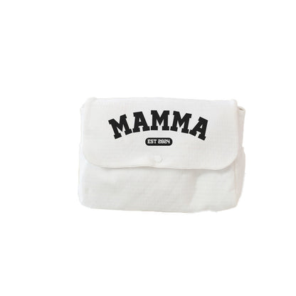 Mamma - Borsa Fasciatoio per Neonato Personalizzato con data