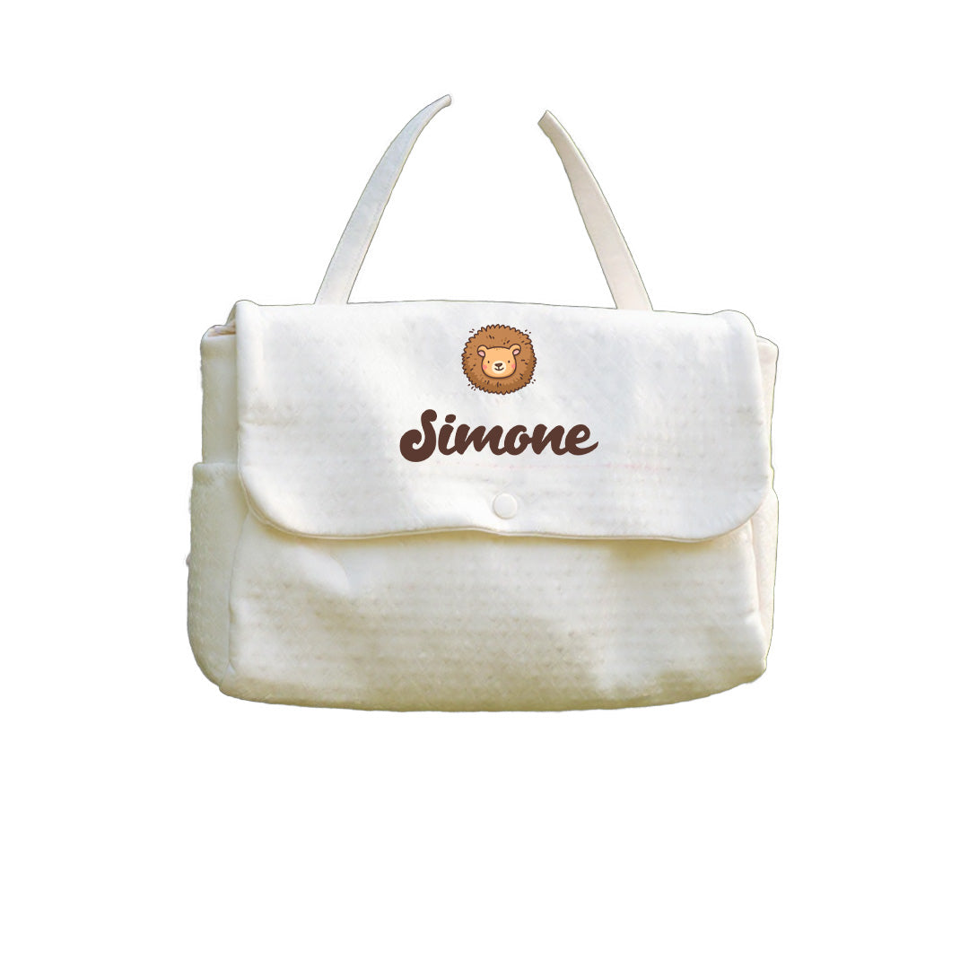 Baby Lyon - Borsa Fasciatoio per Neonato personalizzata con nome