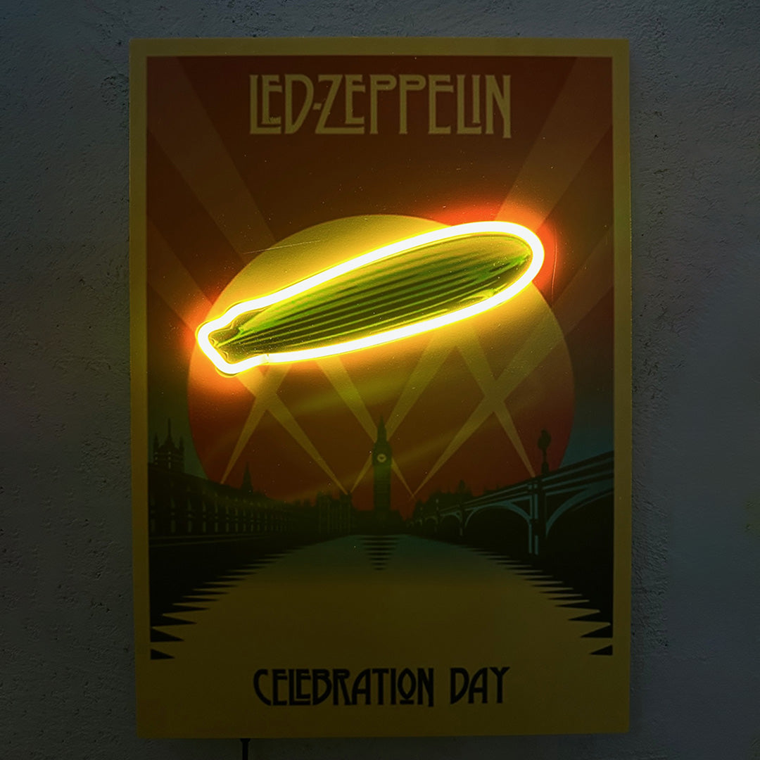 Celebration Day - Quadretto con Neon Led