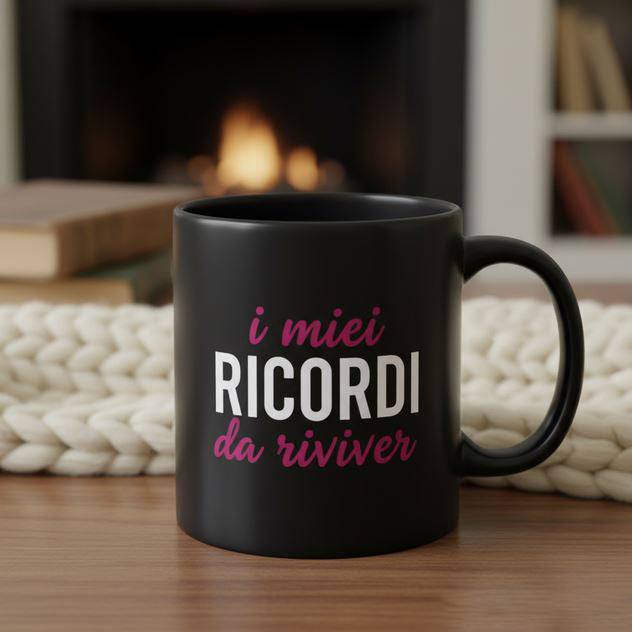 I miei ricordi da vivere - Tazza Magica - personalizzata con foto