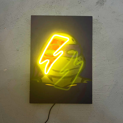 Don - Quadretto con Neon Led