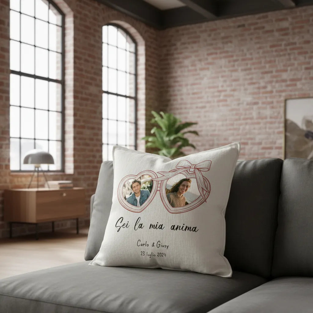 Cuscino Fai da Te! - cuscino personalizzato con foto