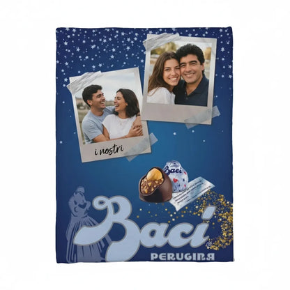 Plaid Baci - personalizzato fai da te