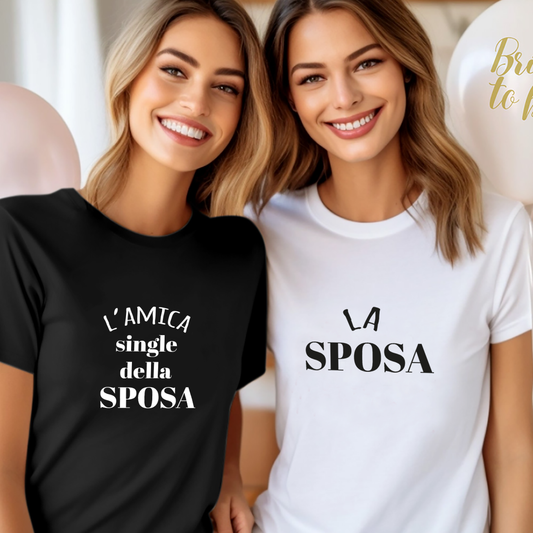 La sposa - T-shirt - idea regalo addio al nubilato