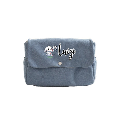 Baby Soccer - Borsa Fasciatoio per Neonato personalizzata con nome