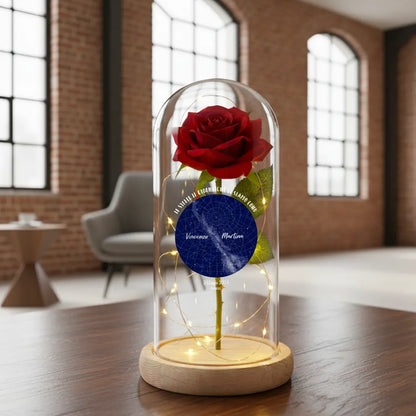 Rosa Lampada con Mappa Stellare personalizzazione Fai da Te