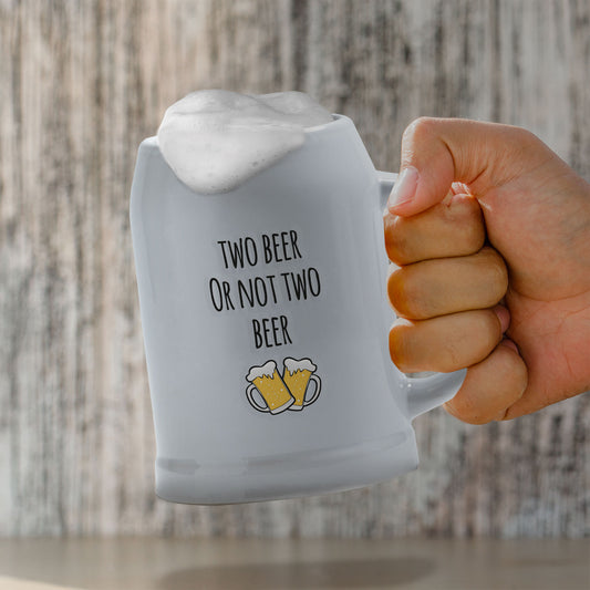 Two beer or not two beer  - Caraffa in ceramica