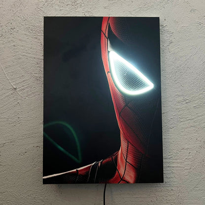 Spider - Quadretto con Neon Led