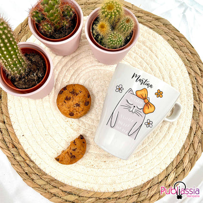 Cat - Tazza personalizzata con nome