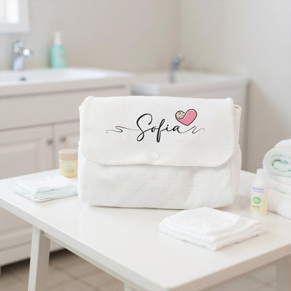 Mommy Name - Borsa Fasciatoio per Neonato personalizzata con nome