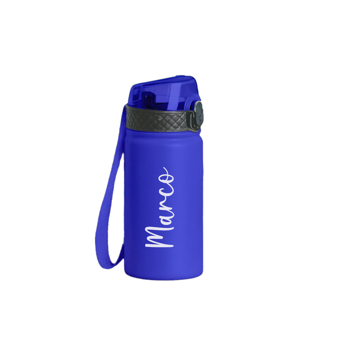 Art Name - Borraccia termica da 550 ml - personalizzata con nome