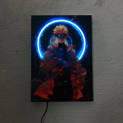 Magic Ninja - Quadretto con Neon Led
