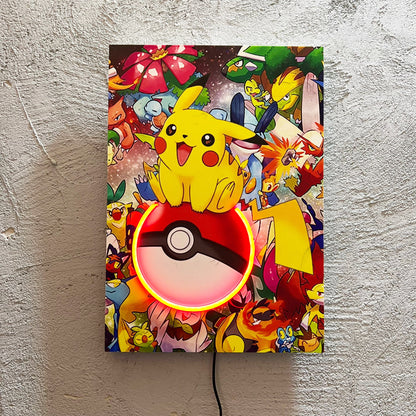 Pocket Color - Quadretto con Neon Led