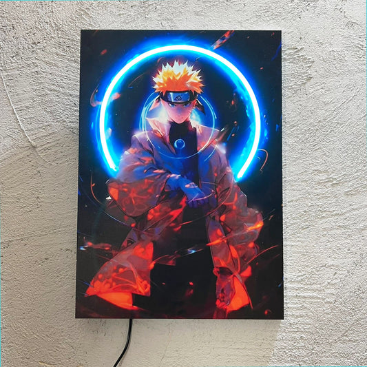 Magic Ninja - Quadretto con Neon Led