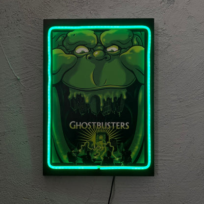 Ghost - Quadretto con Neon Led