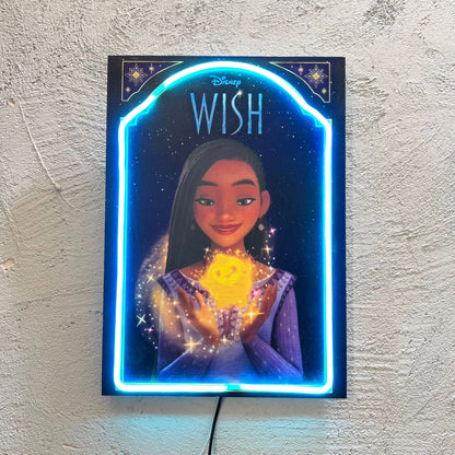 Magic - Quadretto con Neon Led