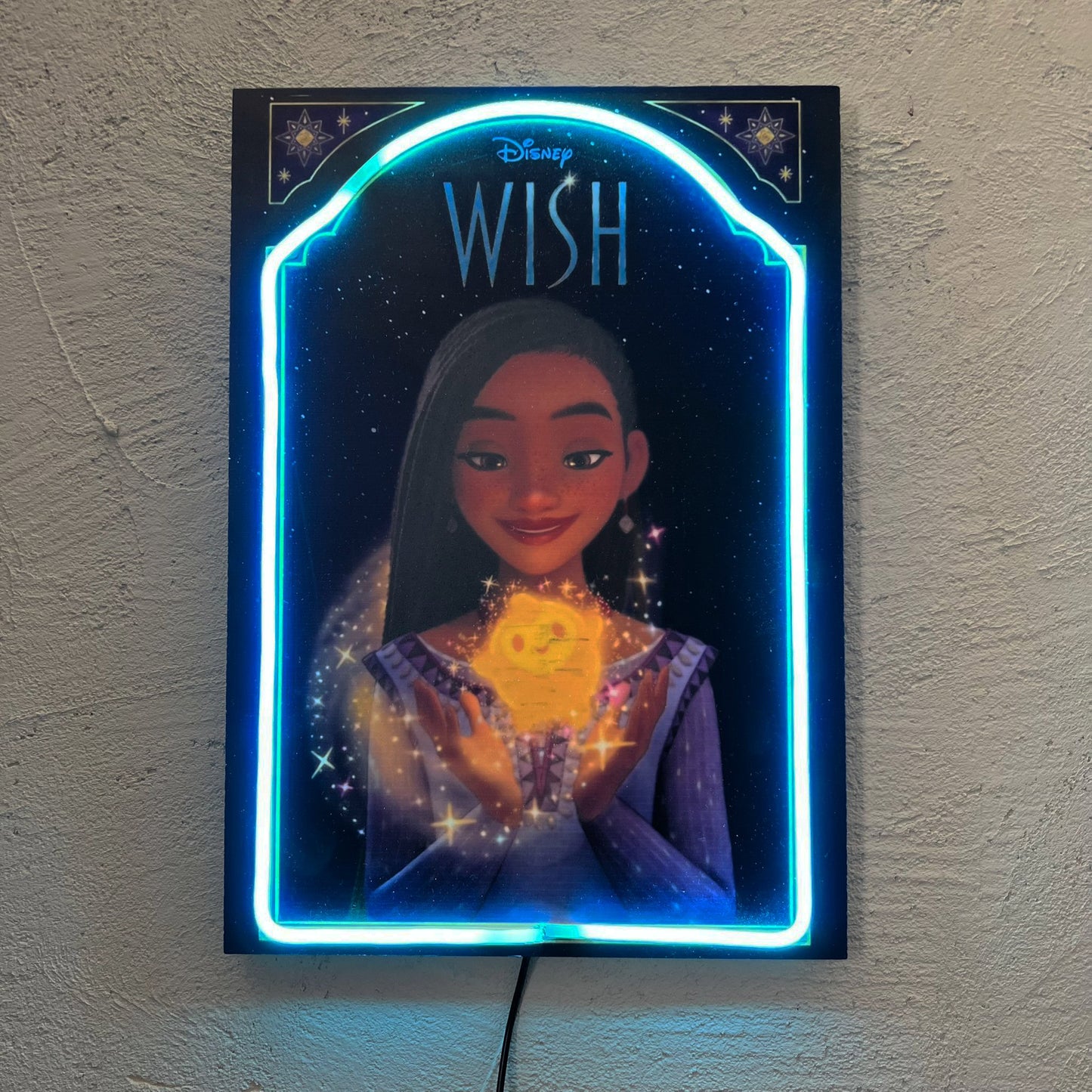 Magic - Quadretto con Neon Led
