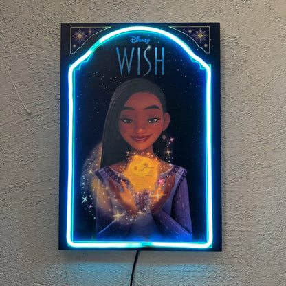 Magic - Quadretto con Neon Led