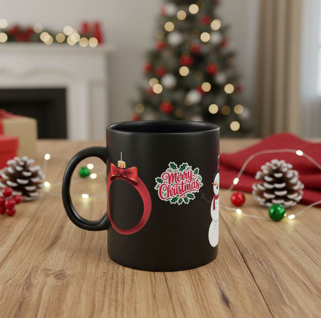 Merry Christmas - Tazza Magica - personalizzata con foto