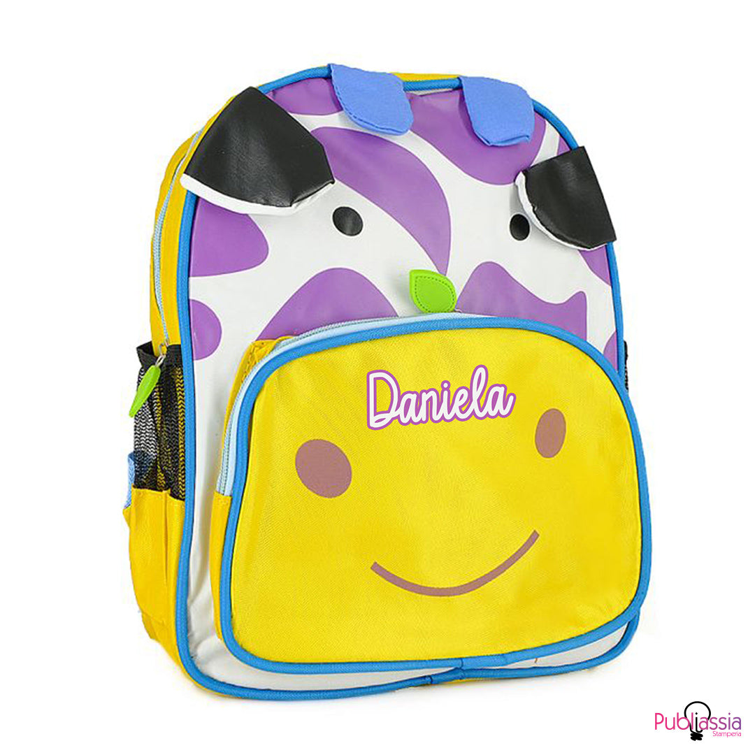 Mu - Zaino per bambini personalizzato con nome