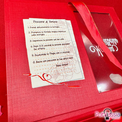 Scent of love Box - Scatola personalizzata con foto e nomi
