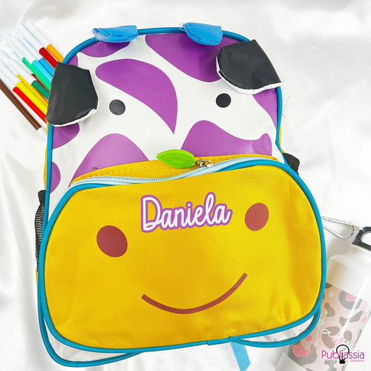 Mu - Zaino per bambini personalizzato con nome