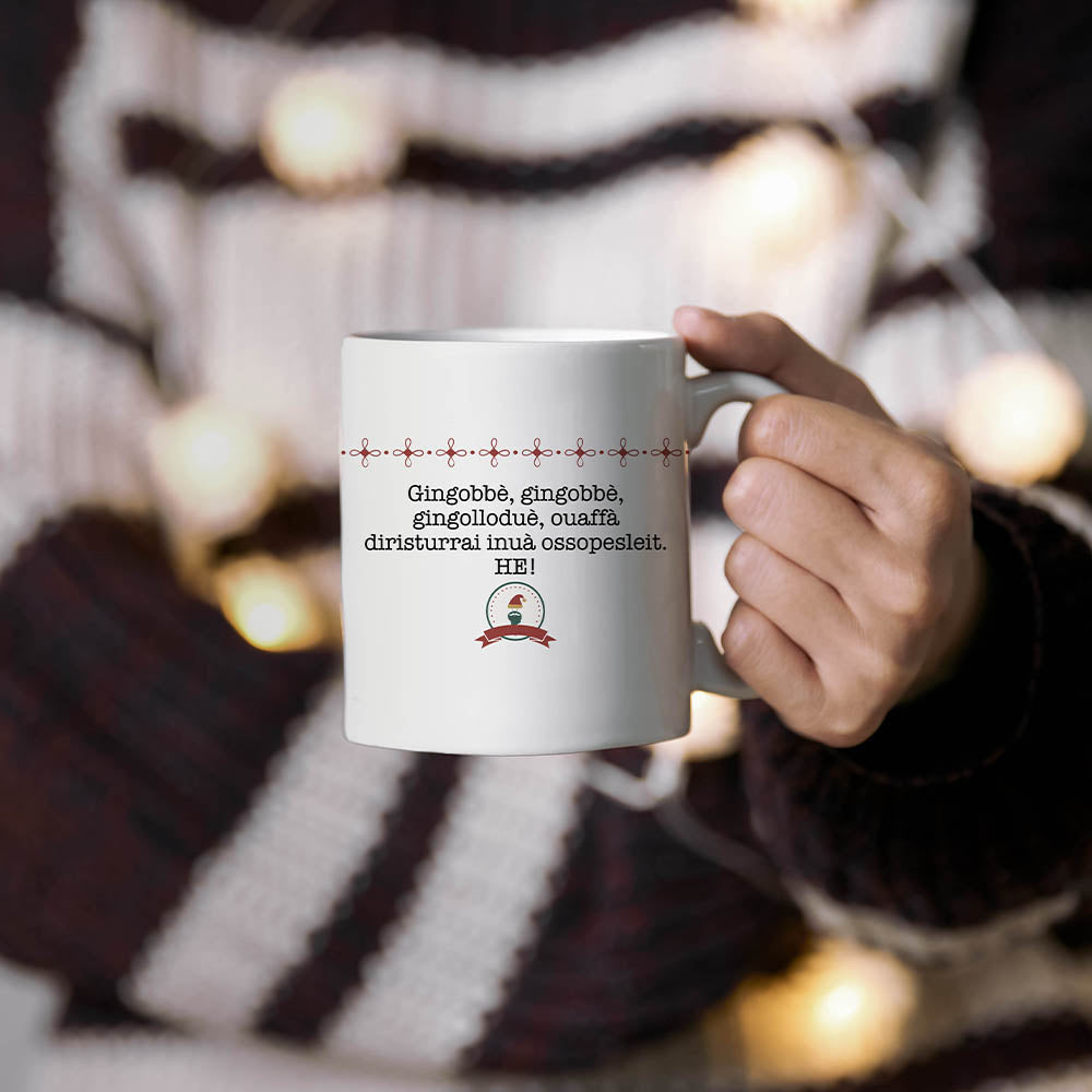 Gingobbè - Tazza mug - idea regalo Natale