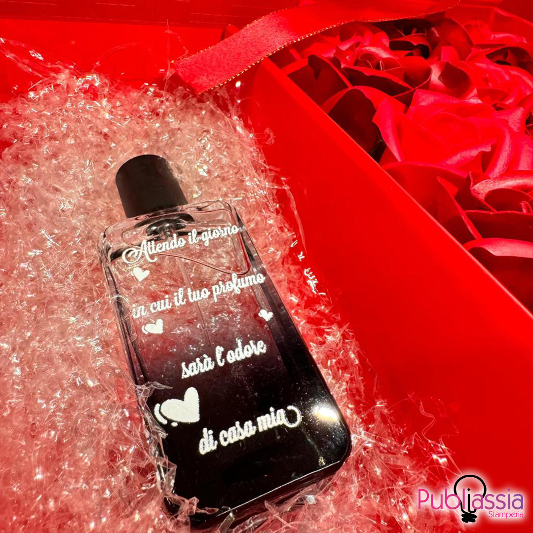 Scent of love Box - Scatola personalizzata con foto e nomi