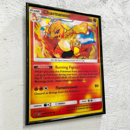 Fire - Quadretto poster 3D