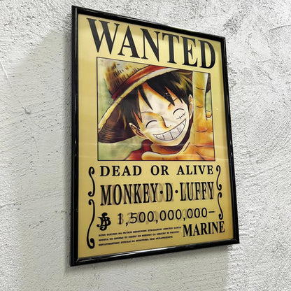 Wanted - Quadretto poster 3D