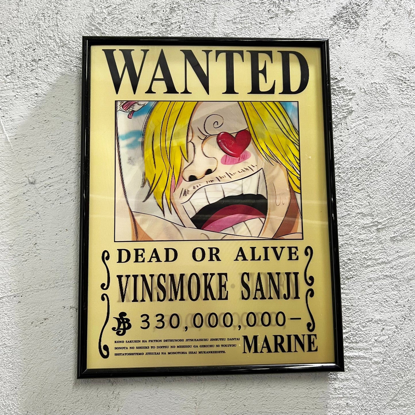 Wanted - Quadretto poster 3D