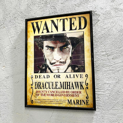 Wanted marine - Quadretto poster 3D