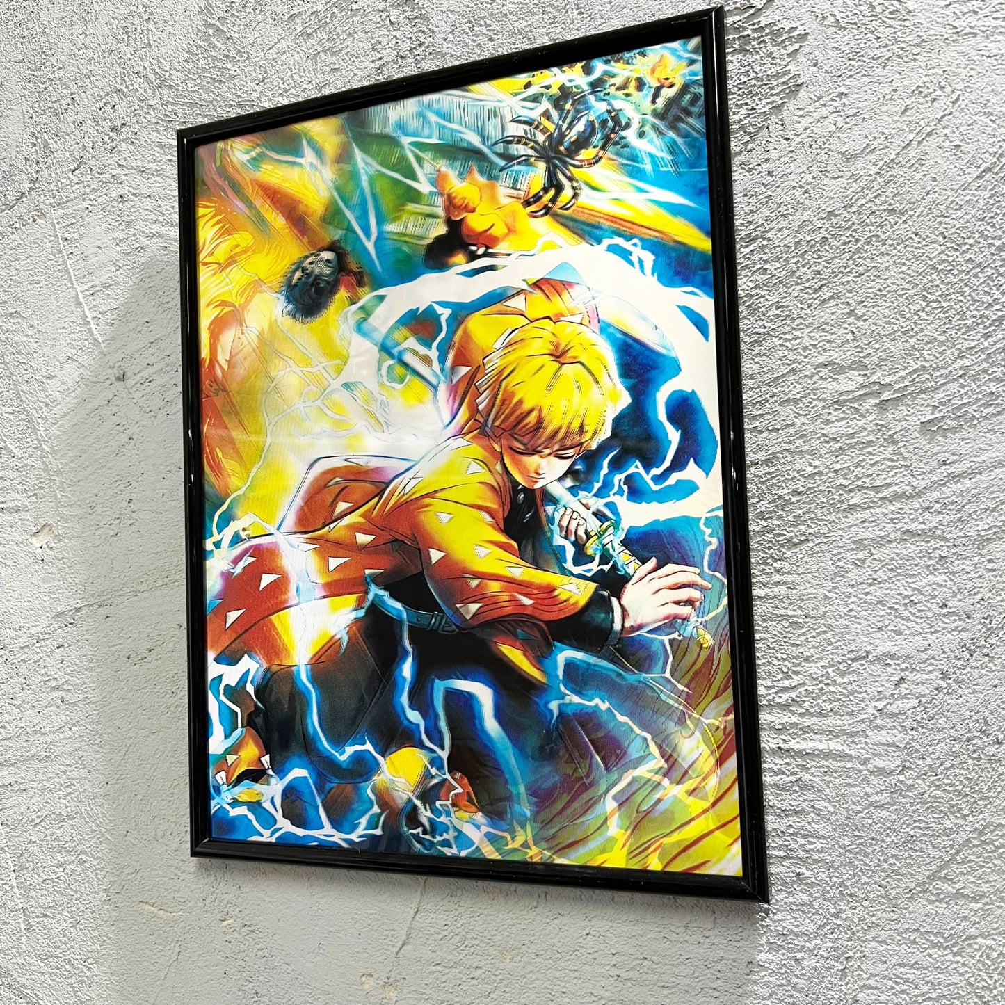 Lightning - Quadretto poster 3D