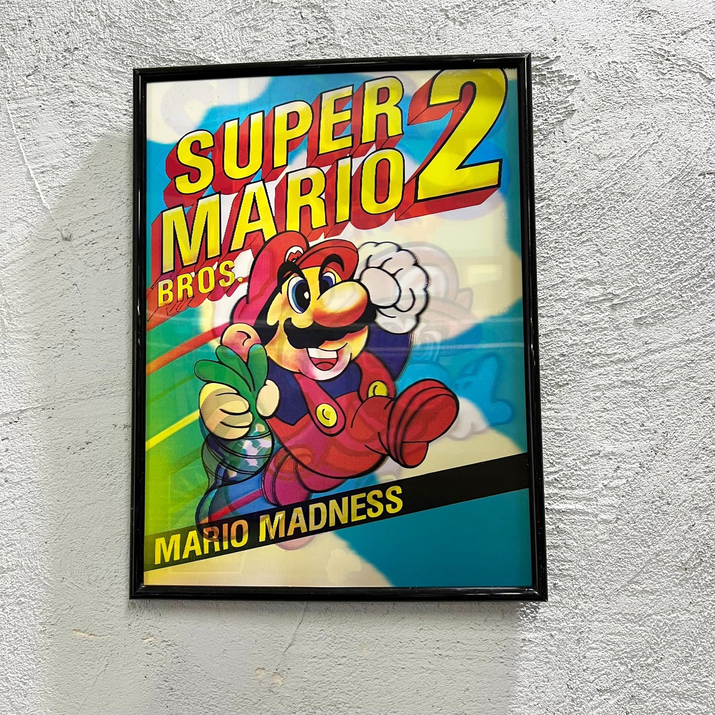 Mario Game - Quadretto poster 3D