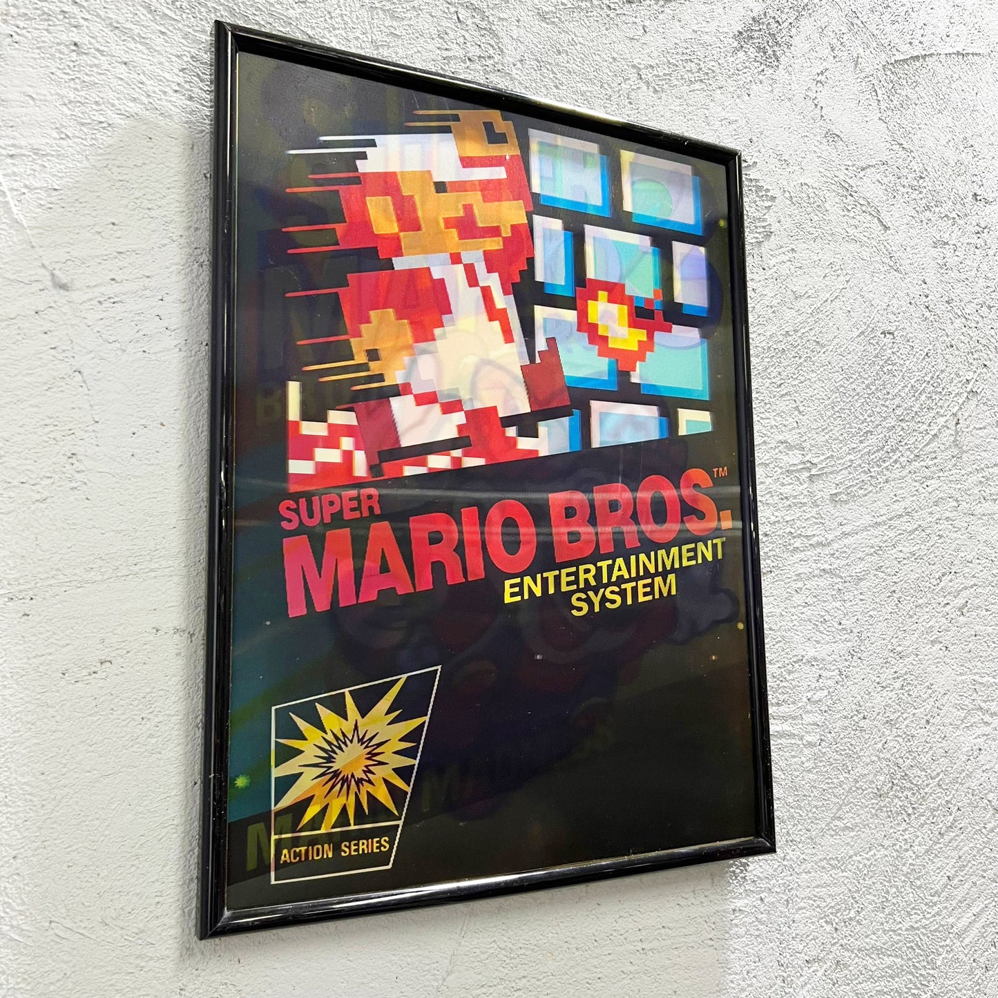 Mario Game - Quadretto poster 3D