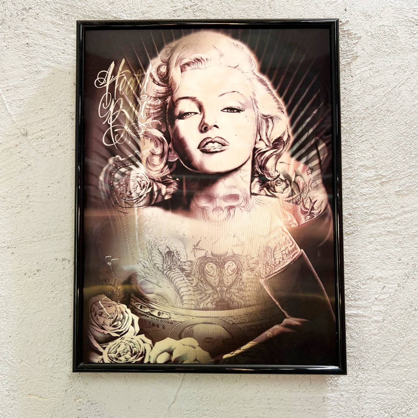 Tattoo Style - Quadretto poster 3D